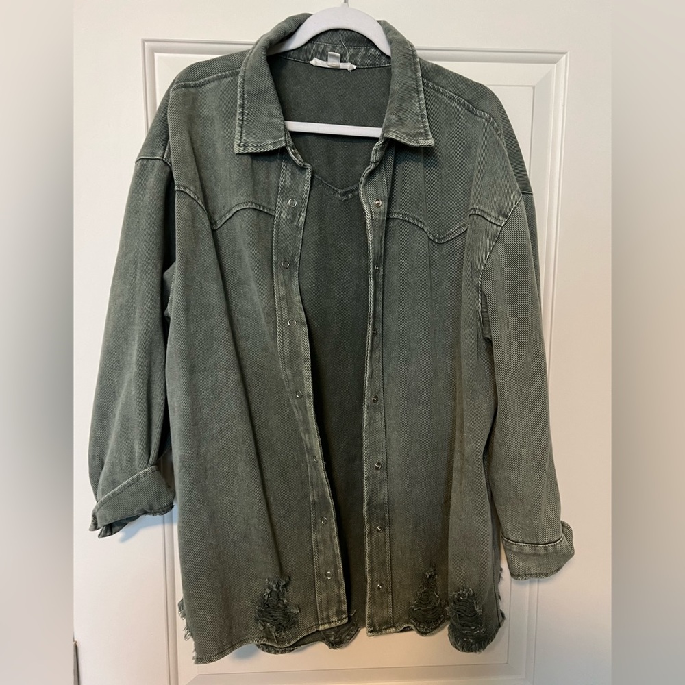 12th Tribe Western Shacket